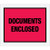 10 x 12" Red "Documents Enclosed" Envelopes (Case of 500)