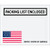 4 1/2 x 5 1/2" U.S.A. Flag "Packing List Enclosed" Envelopes (Case of 1000)
