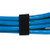 1" x 75' - Black VELCRO Brand Self-Grip Straps (Case of 75)