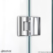 DreamLine Unidoor-X | 55-1/2 to 56 x 72 Hinged Shower Door | Chrome Hinge