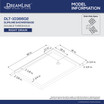 36 x 60 Double Threshold Shower Base | Tub to Shower