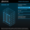 Frameless Tub Shower Doors | Dreamline | Enigma Air