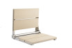 Wall Mount Folding Shower Seat | 500 lbs Capacity | Solid Color