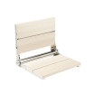 Folding Shower Seat | Rich Wood Grain Look | 500lbs Capacity