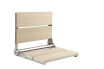 Folding Shower Seat | Rich Wood Grain Look | 500lbs Capacity