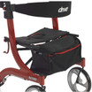 Nitro Aluminum Rollator with European Styling | Red