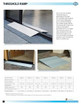 Threshold Ramp | 1 inch | Aluminum (TMER 1) | EZ Access