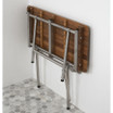 Heavy Duty Teak Shower Bench | 34 inches