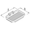 RectaRectangular Soap Tray (F41AJM02-C1)ngular Soap Tray