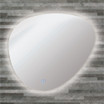 LED Bathroom Mirror | Touch Sensor | Rounded-Left | 26 X 24