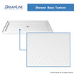 DreamLine Shower Base | 42 x 34 | Center Drain | White