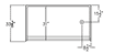 Top view of the 60 x 32 barrier-free shower pan