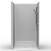 Code Compliant Shower Stall | 46 x 52 | Single Piece | Roll In