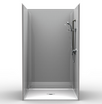 Walk In Shower Stall | 48 x 48 | Multi-Piece | Subway Tile