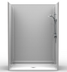 Shower Remodel | 60 x 32 | Multi-Piece | Barrier Free Shower