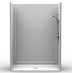 Barrier Free Shower | 60 x 34 | Multi-Piece | Subway Tile