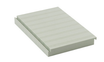 QuickDrain Flat Panel 17 x 60, designed for ADA-compliant showers, showing a flat, textured surface