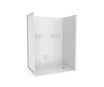 60 X 36 Roll-in shower with a Left or Right Drain