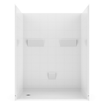 60 X 36 Roll-in shower with a Left or Right Drain