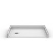 Barrier Free Shower Pan | 48 x 34 | Curbless Shower Base | Left Drain