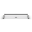 ADA-compliant roll-in shower pan, 63 x 31 inches, with a slip-resistant surface and zero-threshold entry