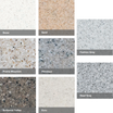 Curbed Shower Pan | 60 x 36 | Left, Right and Center Drain | Molten Stone | Solid Surface