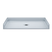 Barrier Free Shower Pan | 54 x 36 | Curbless Shower Base | Barrier Free | Beveled Threshold