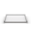 60 x 36 barrier free shower pan with front trench drain and low threshold