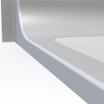 Best Bath 42 x 38 ADA compliant single-piece shower with subway tile finish