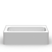 Garden Bathtub | 60 x 32 | One-Piece | AFR | ADA Compliant