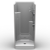 Stand Up Shower | 36 x 36 | Single-Piece | Smooth Finish Stand Up Shower | 36 x 36 | Single-Piece | Smooth Finish