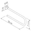Folding Grab Bar | 24 Inch | High Quality Stainless Steel