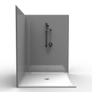Corner Shower Stall | 60 x 60 | Multi-Piece | Barrier Free