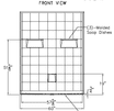 60 X 33 Roll-in Shower Stall | Barrier Free | Center Drain