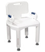 Shower Chair with Arms and Back | 350 lb Capacity