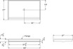 36 x 60 Shower Stall is a curbless shower with Center Drain