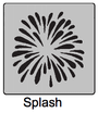 Level Entry Shower Waterproofing System Strainer Pattern Splash