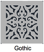Level Entry Shower Waterproofing System Strainer Pattern Gothic