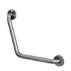 Angled Grab Bar | 110 Degree | Satin Stainless | 330 Wt Cap (G57JAS15)