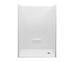 50 x 50 Shower Stall | VA Approved | Barrier Free, with a seamless, curbless design for easy access