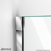 DreamLine Unidoor-X | 59 to 59-1/2 x 72 Hinged Shower Door | Chrome
