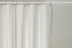 ADA Shower Curtain of Bacteria Resistant Fabric | Weighted