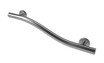 ADA Shower Grab Bar | 18 Inch Wave Style | Brushed Stainless