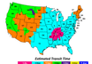 EZ Able Brand Shipping Map