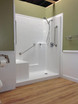 60 X 32 Shower | Built-in Seat | Tub to Shower