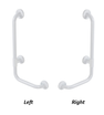 12 x 24 Inch L-shaped grab bar | 11 color options G25JBX19