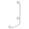 12 x 24 inch L-shaped grab bar, vinyl coated, 449 lb capacity