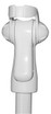 Handheld Shower Head Holder | Easy Glide | For Grab Bars