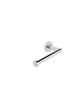 26-inch circular towel rod in polished chrome, designed for elegant bathroom décor