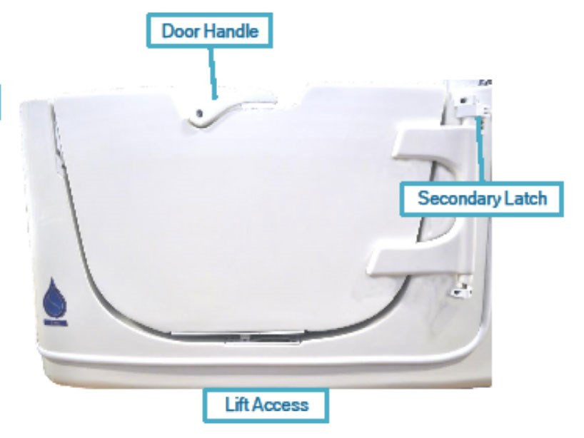 Rane Caribbean RJ15 Commercial Facility Walkin Tub